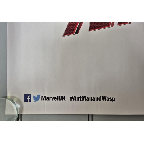 7035 - 'Ant-Man and the Wasp' movie poster.

Produced by: Marvel
Year: 2018
Size: Quad