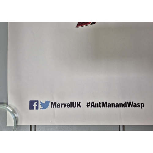 7037 - 'Ant-Man and the Wasp' movie poster.

Produced by: Marvel
Year: 2018
Size: Quad