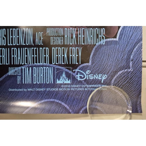 7065 - 'Dumbo' movie poster.

Produced by: Disney
Year: 2018
Size: One Sheet