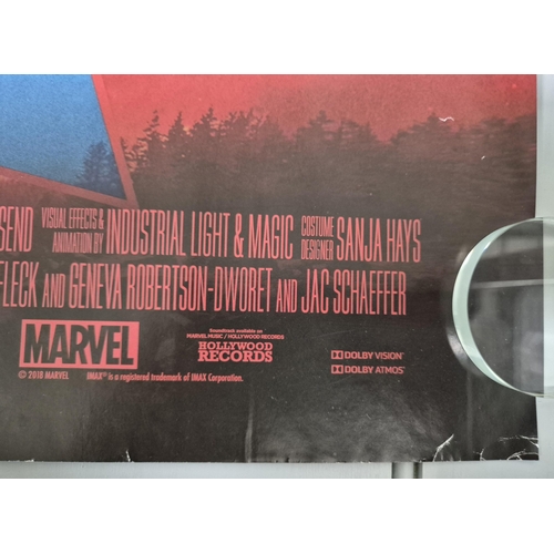 7068 - 'Captain Marvel' movie poster.

Produced by: Marvel
Year: 2018
Size: Quad