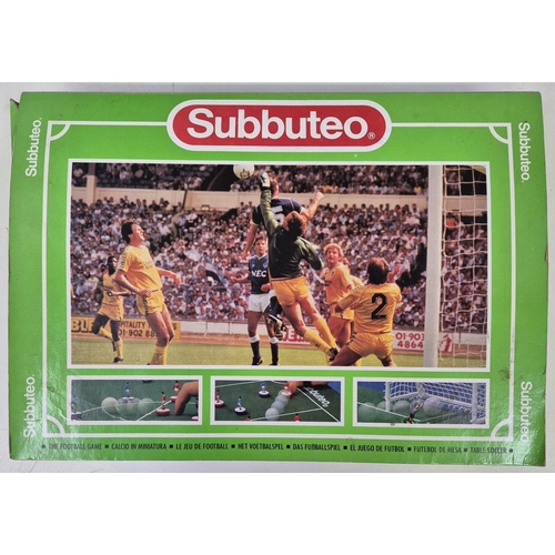 1980's Club Edition Subbuteo set, with three teams.