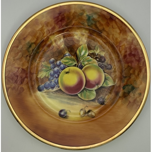 4 - 'Baroness' Fallen Fruit part-coffee set. To include coffee pot, 2 cups, 3 saucers, 3 side plates, mi... 