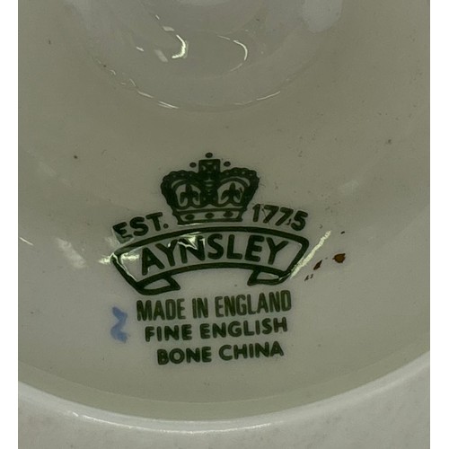 5 - Stunning collection of Aynsley Orchard Gold cabinet pieces, together with a limited edition Aynsley ... 