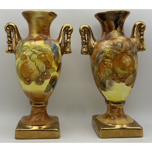 11 - Collection of eleven fallen fruits patterned cabinet pieces, b y various makers. To include D Wallac... 