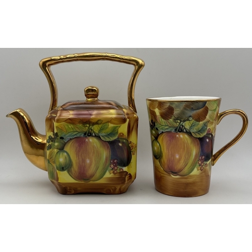 11 - Collection of eleven fallen fruits patterned cabinet pieces, b y various makers. To include D Wallac... 