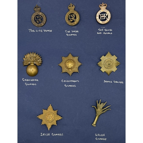 13 - Collection of 19 Army cap badges. To include First Life Guards; Royal Horse Guards; Blues and Royals... 