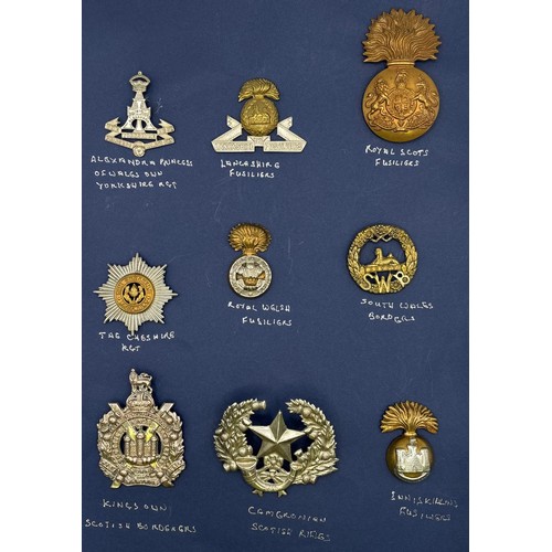 13 - Collection of 19 Army cap badges. To include First Life Guards; Royal Horse Guards; Blues and Royals... 