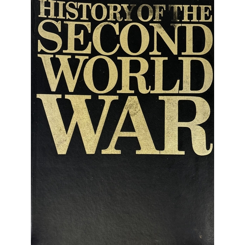 21 - Binder volumes 1-6 of Purnell's History of the Second World War periodical magazine, in collaboratio... 