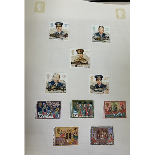 24 - Collection of GB stamp albums, containing approx. 115 pages full in total.