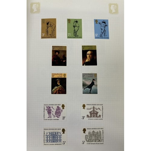 24 - Collection of GB stamp albums, containing approx. 115 pages full in total.