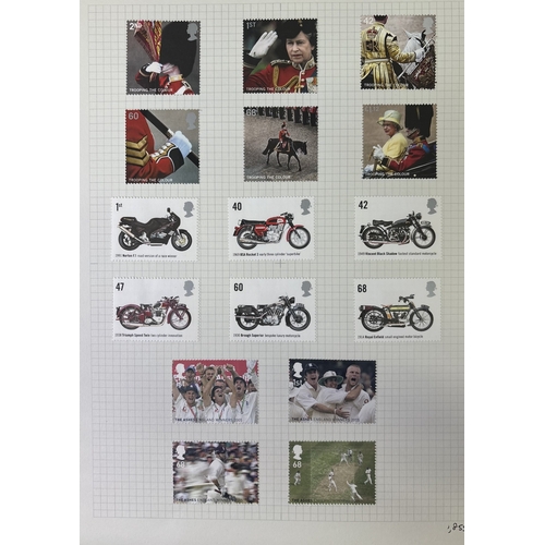 24 - Collection of GB stamp albums, containing approx. 115 pages full in total.