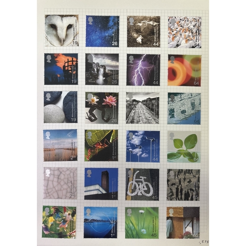 24 - Collection of GB stamp albums, containing approx. 115 pages full in total.