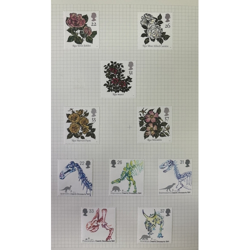 24 - Collection of GB stamp albums, containing approx. 115 pages full in total.