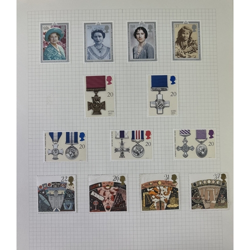 24 - Collection of GB stamp albums, containing approx. 115 pages full in total.