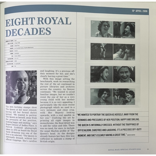 24 - Collection of GB stamp albums, containing approx. 115 pages full in total.