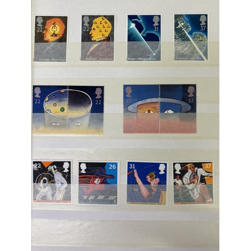 24 - Collection of GB stamp albums, containing approx. 115 pages full in total.