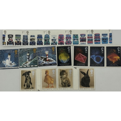 24 - Collection of GB stamp albums, containing approx. 115 pages full in total.