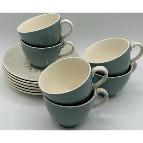 28 - Two coffee sets. To include 13-piece Ternopil (Ukrainian) & 15-piece Royal Doulton - Desert Star.
