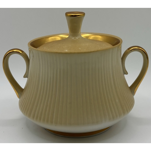 28 - Two coffee sets. To include 13-piece Ternopil (Ukrainian) & 15-piece Royal Doulton - Desert Star.