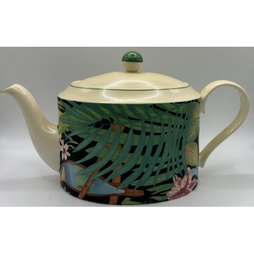 37 - Collection of 5 vintage teapots. Makers include James Kent Old Foley, Arthur Wood, Astbury & Kernewe... 