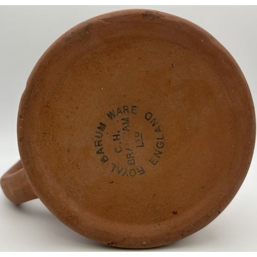 141 - Collection of vintage mugs, together with a mustard spoon. Makers include Royal Doulton, Royal Barum... 