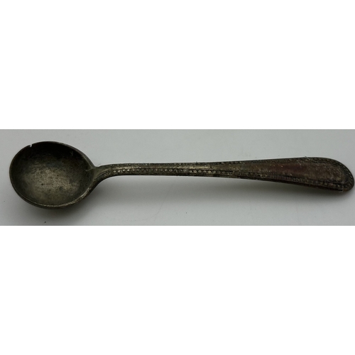 141 - Collection of vintage mugs, together with a mustard spoon. Makers include Royal Doulton, Royal Barum... 