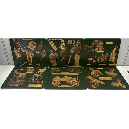 144 - Collection of vintage tableware. To include coffee grinder, branded Horlicks mixers, coaster set, et... 