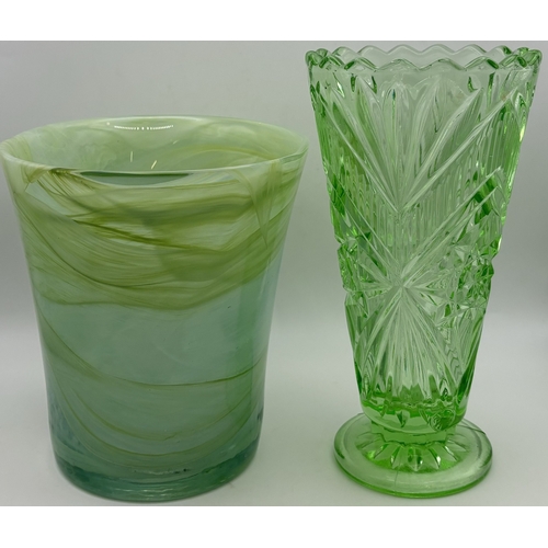 147 - Large collection of vintage decorative items. To include cranberry glass vases, Lladro NAO figurine,... 