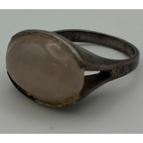 171 - Jewellery box full of silver & costume jewellery. To include 8 items of hallmarked silver ring/earri... 