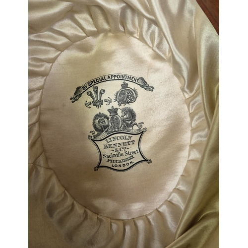 173 - Vintage bowler & top hats, by Lincoln Bennett & Co. Condition A/F.