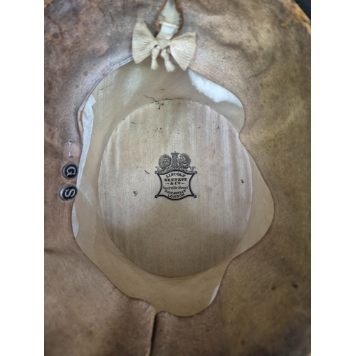 173 - Vintage bowler & top hats, by Lincoln Bennett & Co. Condition A/F.