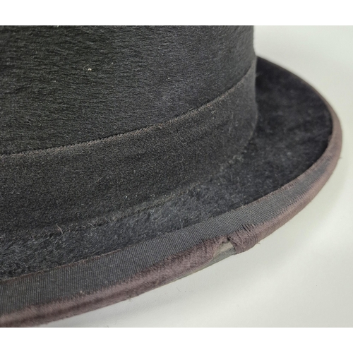 173 - Vintage bowler & top hats, by Lincoln Bennett & Co. Condition A/F.