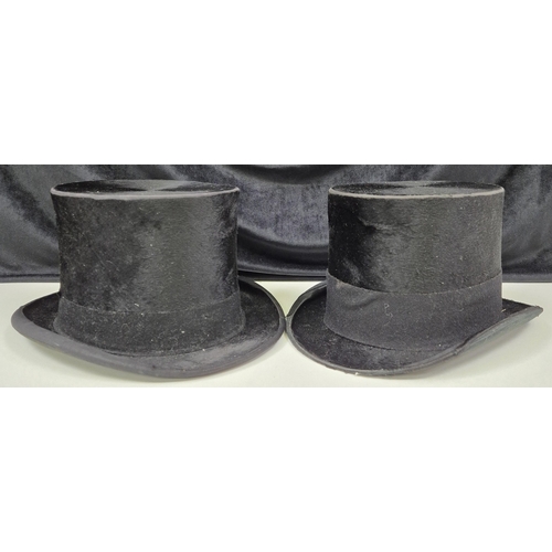 175 - Two vintage bowler hats,  by G A Burn & Co & Parsley's of Bristol. Condition A/F.