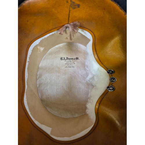 175 - Two vintage bowler hats,  by G A Burn & Co & Parsley's of Bristol. Condition A/F.