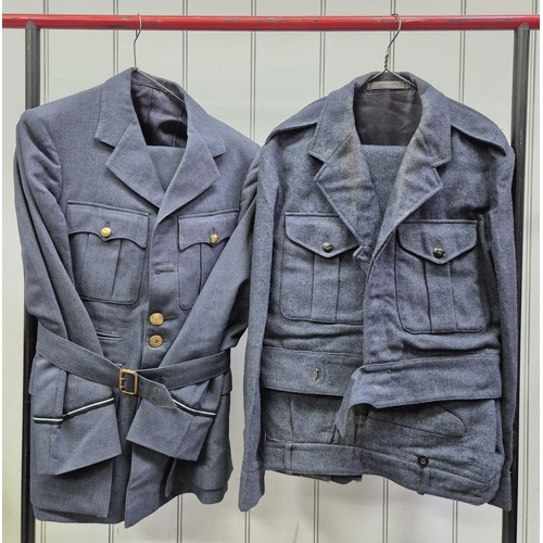 179 - Collection of 7 vintage military uniform/dressing up clothes. To include 3 Navy hats, Navy jacket, N... 