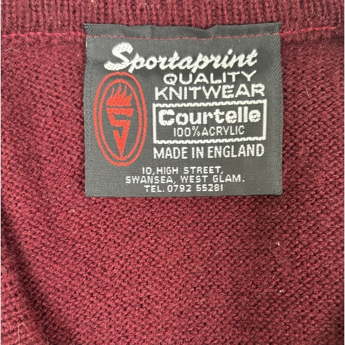 259 - Pair of Bristol City FC jumpers. Sizes 36