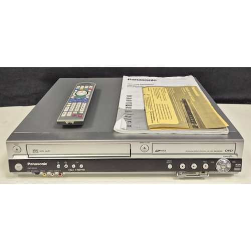 267 - Panasonic DMR-EZ45V DVD Recorder/VCR player. Complete with original instructions & remote control.