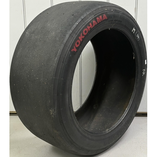 2696 - Motor racing memorabilia - original 2004 Le Mans touring car tyre, with supporting paperwork & ticke... 