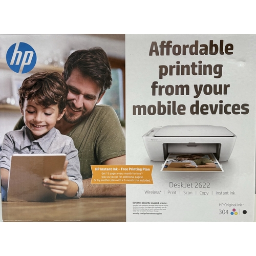 277 - Boxed/unopened HP Deskjet 2622 printer/copier/scanner.