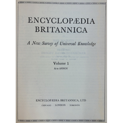 279 - 20 volumes of Encyclopaedia Britannica. Includes volumes 1-8 & 13-24.