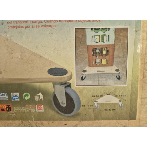 281 - Black & Decker Workmate 400, Tool Stool & triangular dolly wheels.