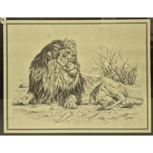 271 - 3 framed prints. To include Young Zebra, by Rolf Harris (limited edition 9/195, with certificate); m... 