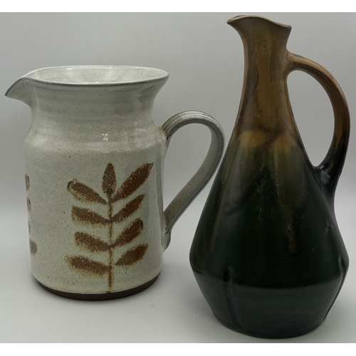 110 - Collection of 15 jugs. To include a Gluggle jug, Delft, etc.