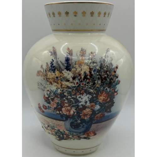 116 - Collection of 5 good quality vases. To include Kaiser, Goebel, Meonis, etc. Tallest 24.5cm.