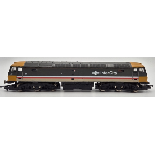 Two Hornby locomotives. To include R802 Class 47 Inter-City & D6103 ...