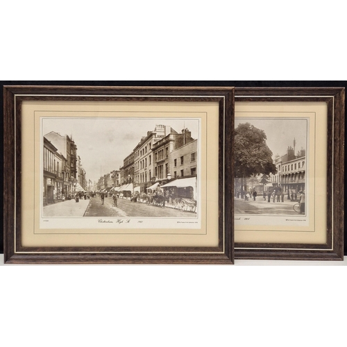 1219 - Collection of Cheltenham & Gloucester-themed artwork. To include prints & an original pastel on pape... 