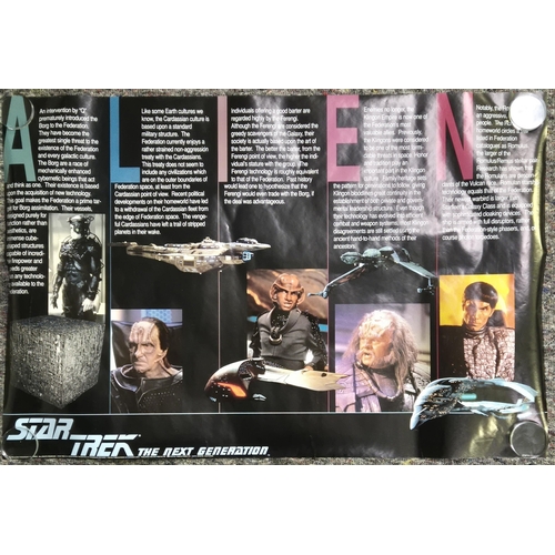 Collection of 4 Star Trek Next Generation Movie Posters. Commander ...