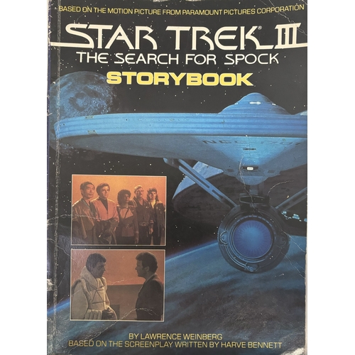 274 - Star Trek III The Search For Spock storybook. Children's adaptation of the 1984 film. Published by R... 