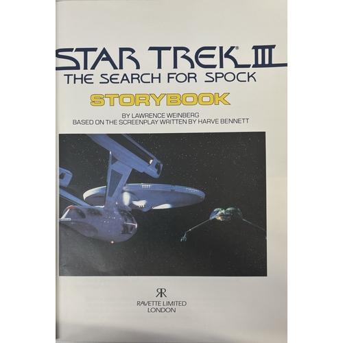 274 - Star Trek III The Search For Spock storybook. Children's adaptation of the 1984 film. Published by R... 