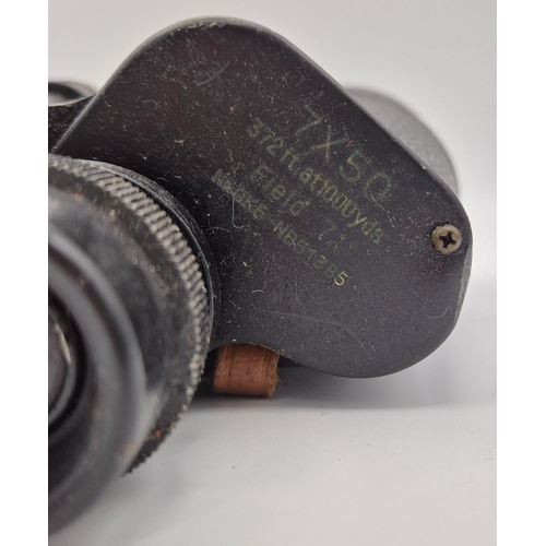 1678 - Vintage Greenkat 7x50 binoculars, with case.